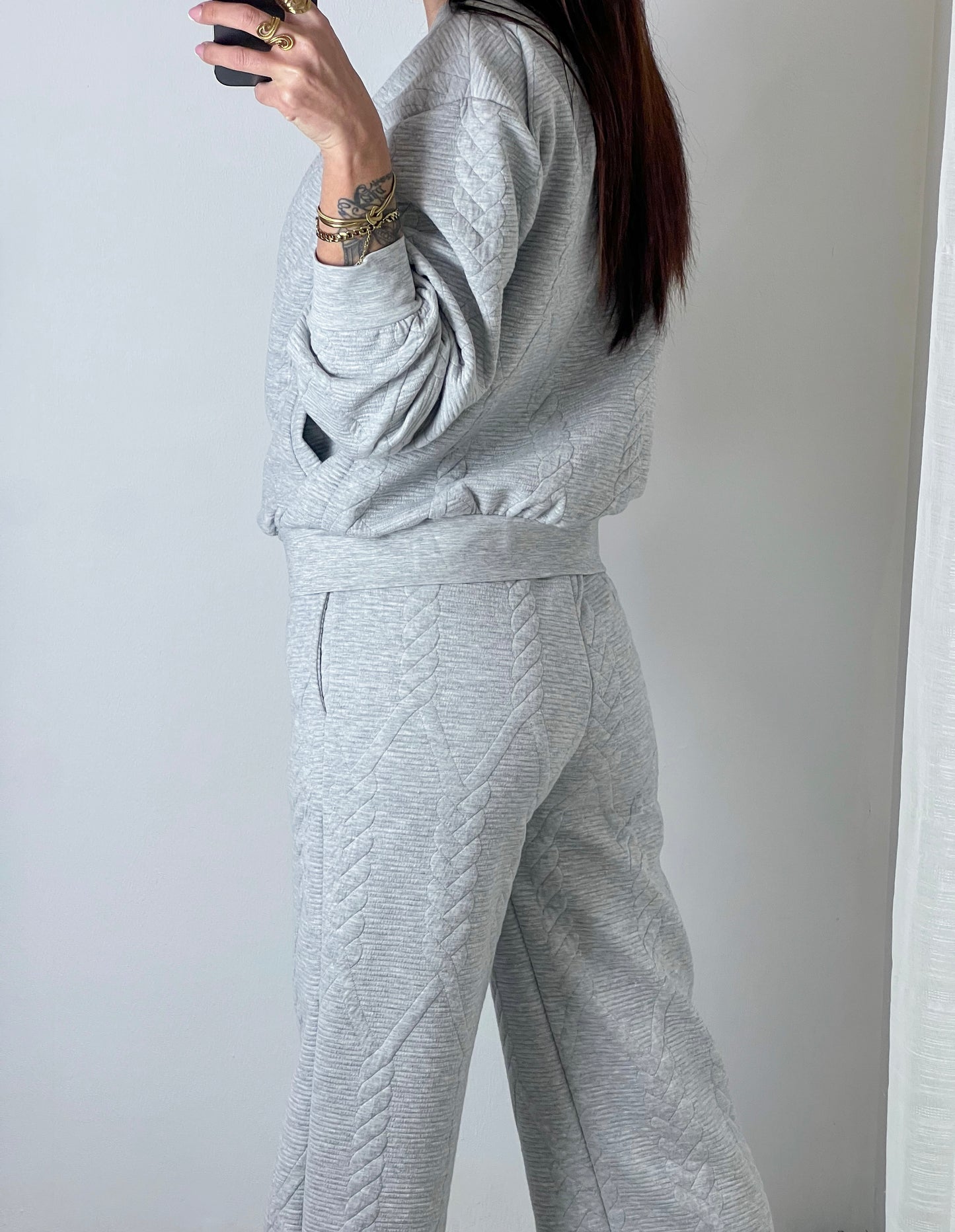 Pantalón Chandal Giorgia Gris REF:51159N