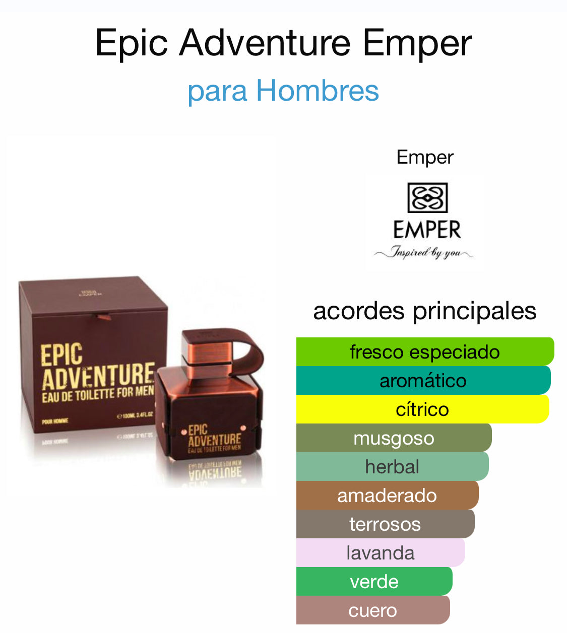 Epic Adventure Men Emper