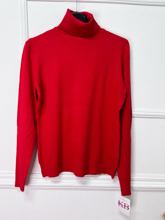 Jersey Cuello Alto Punto Rojo -Talla Unica- REF:2411E