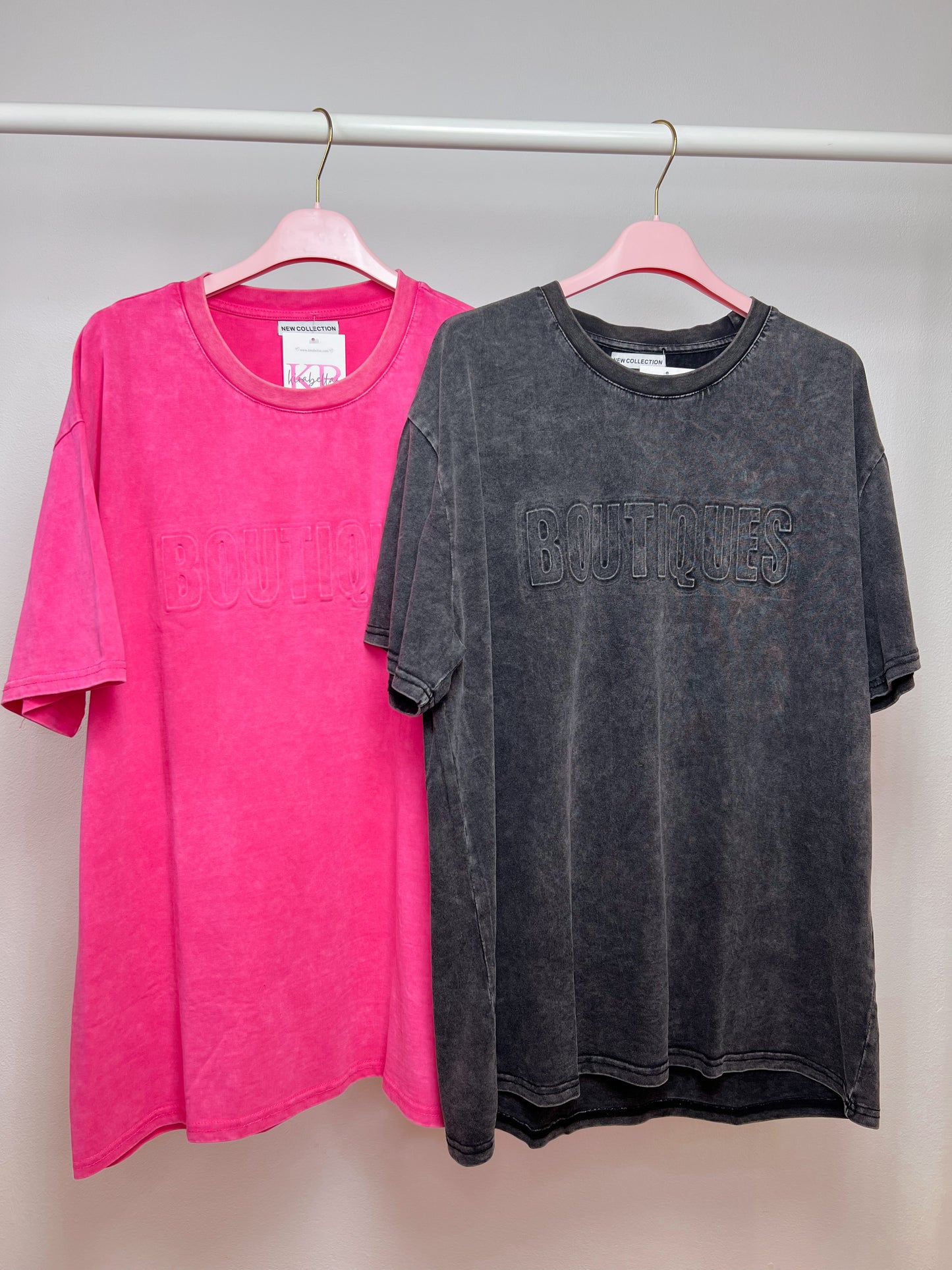 Camiseta Boutiques Oversize -Talla Unica- REF:PR0189BP