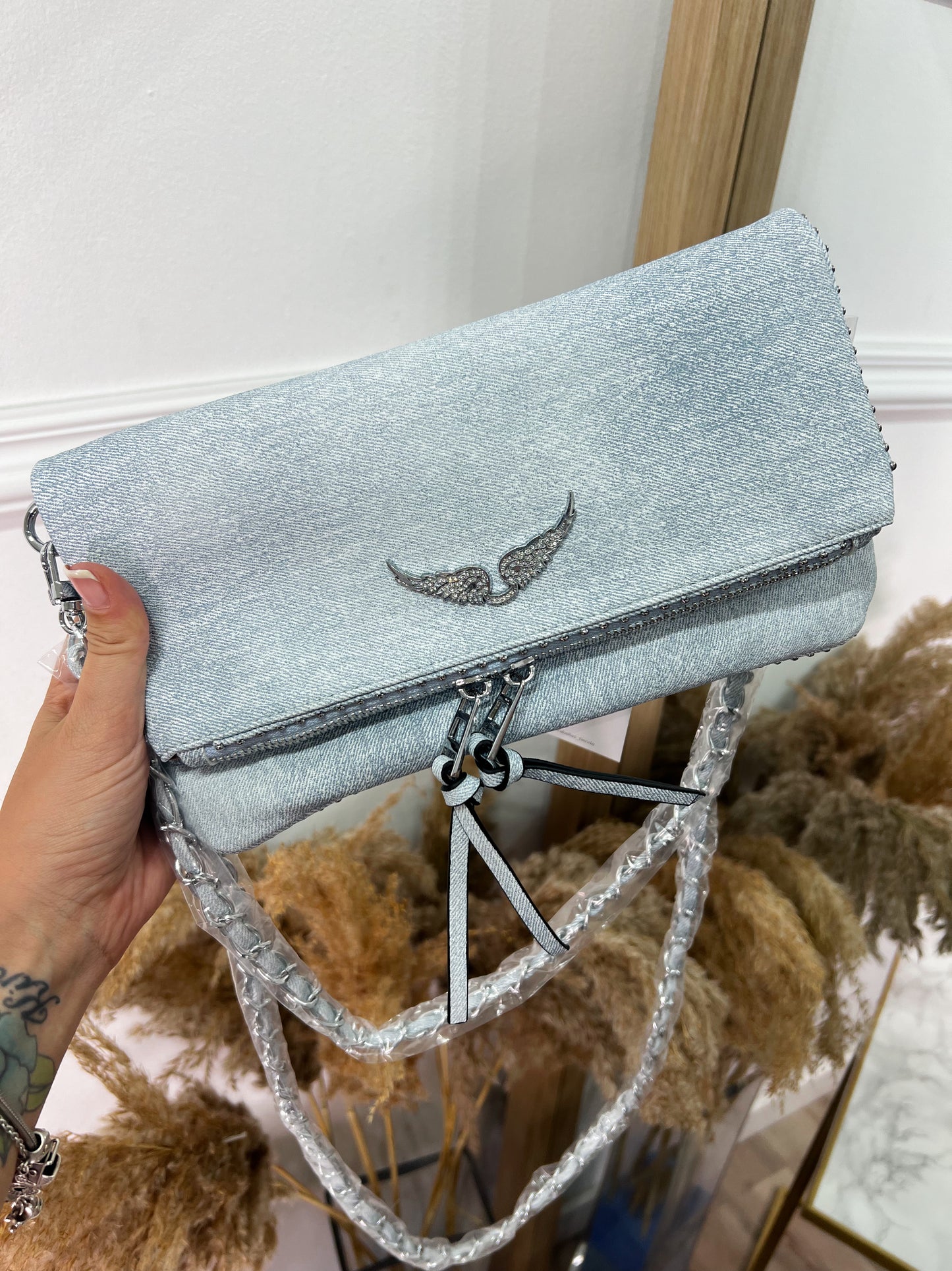 Bolso Zoe Denim Azul Claro