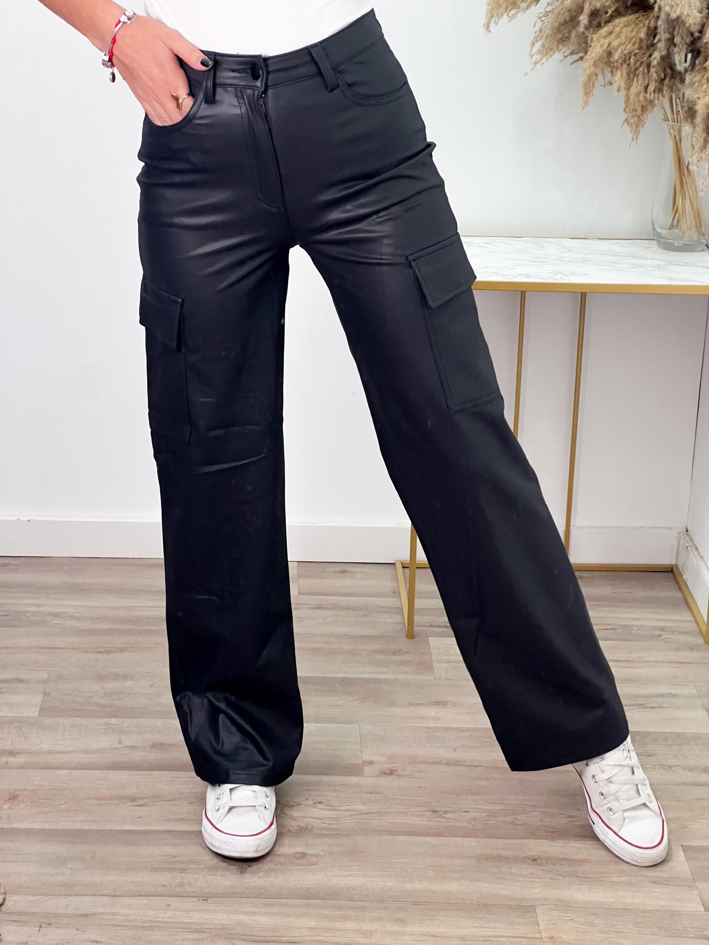 Pantalon Cargo Shaio Negro