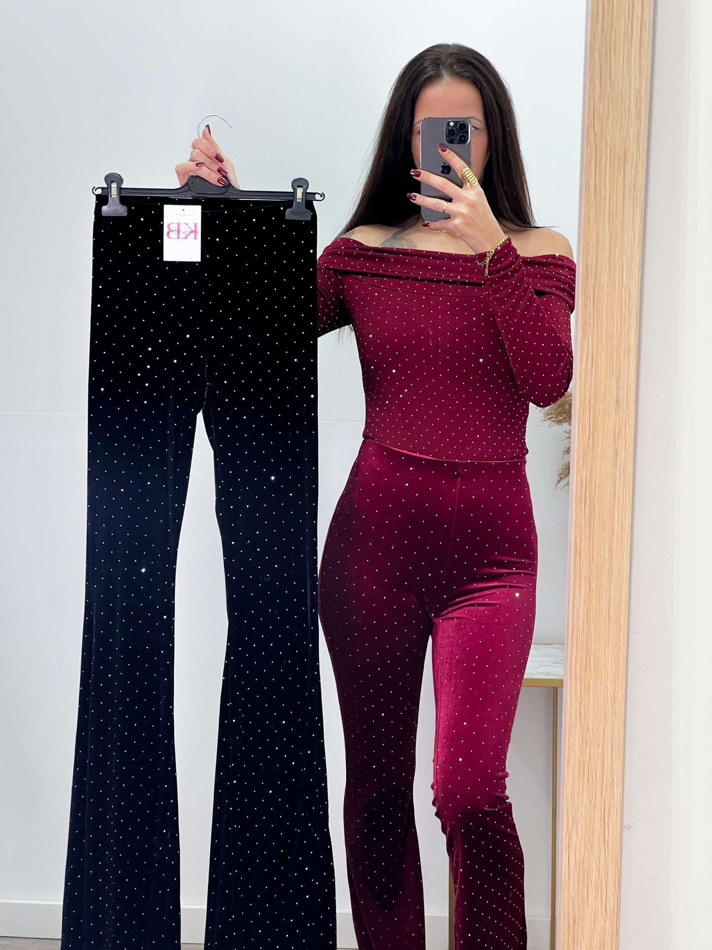 Pantalón Velvet Brillo -Talla Única- REF:10197CH