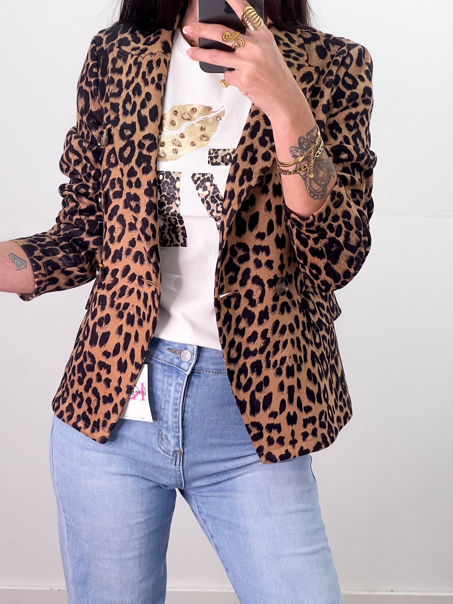 Chaqueta Print Antelina REF:1472S