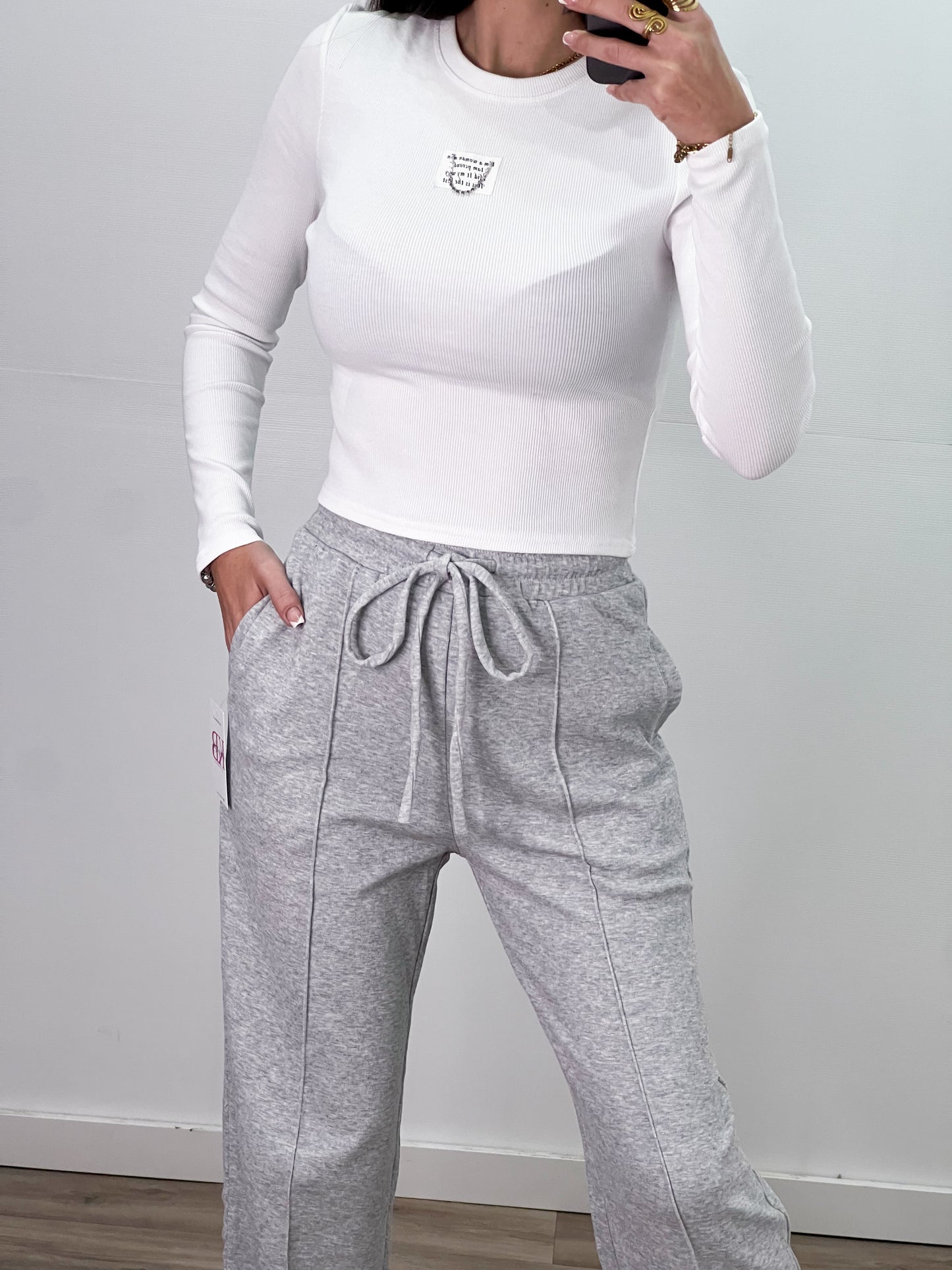 Camiseta Canalé Woman Blanca -Talla Unica- REF:JX09139R