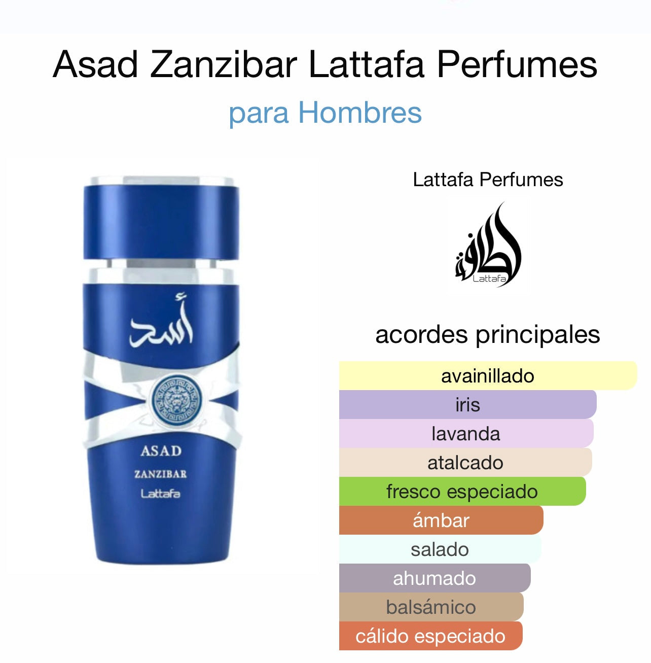 Asad Zanzibar Lattafa -Hombre-