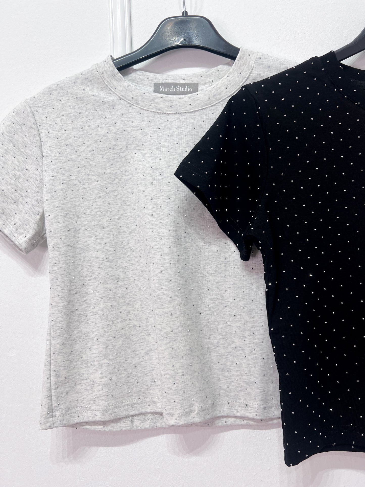 Camiseta Brillo Strass -Talla Unica- REF:60352E