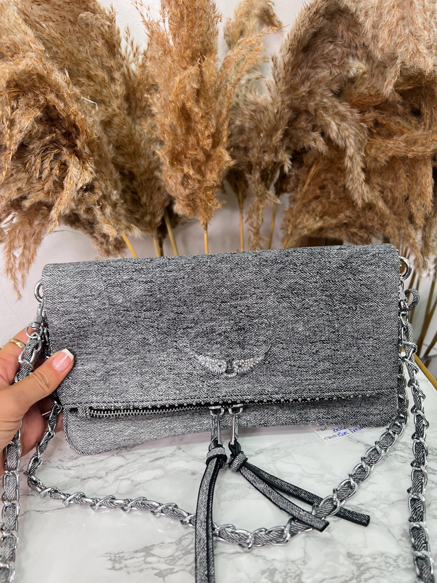 Bolso Zoe Denim Negro