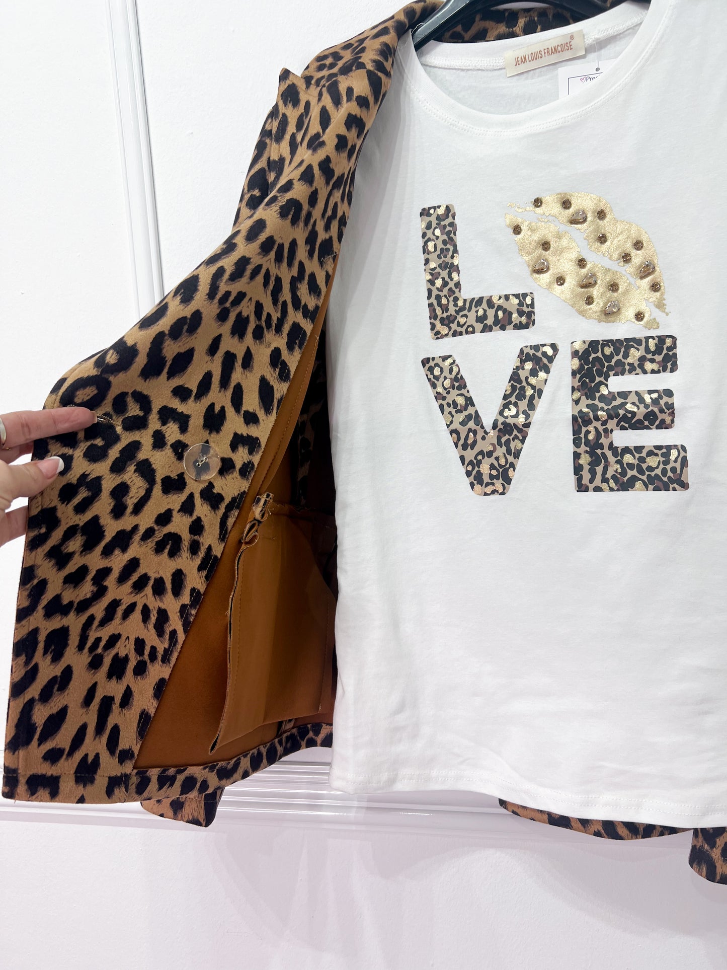 Chaqueta Print Antelina REF:1472S