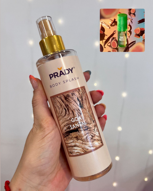 Body Splash Goa Santal -Prady-