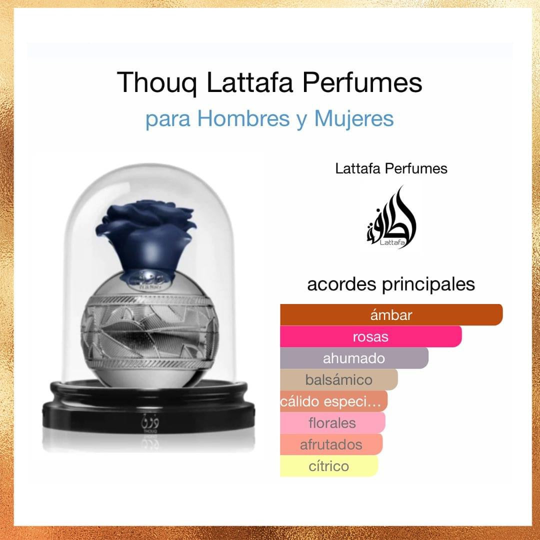Thouq (Rosa Negra) Lattafa -Mujer-