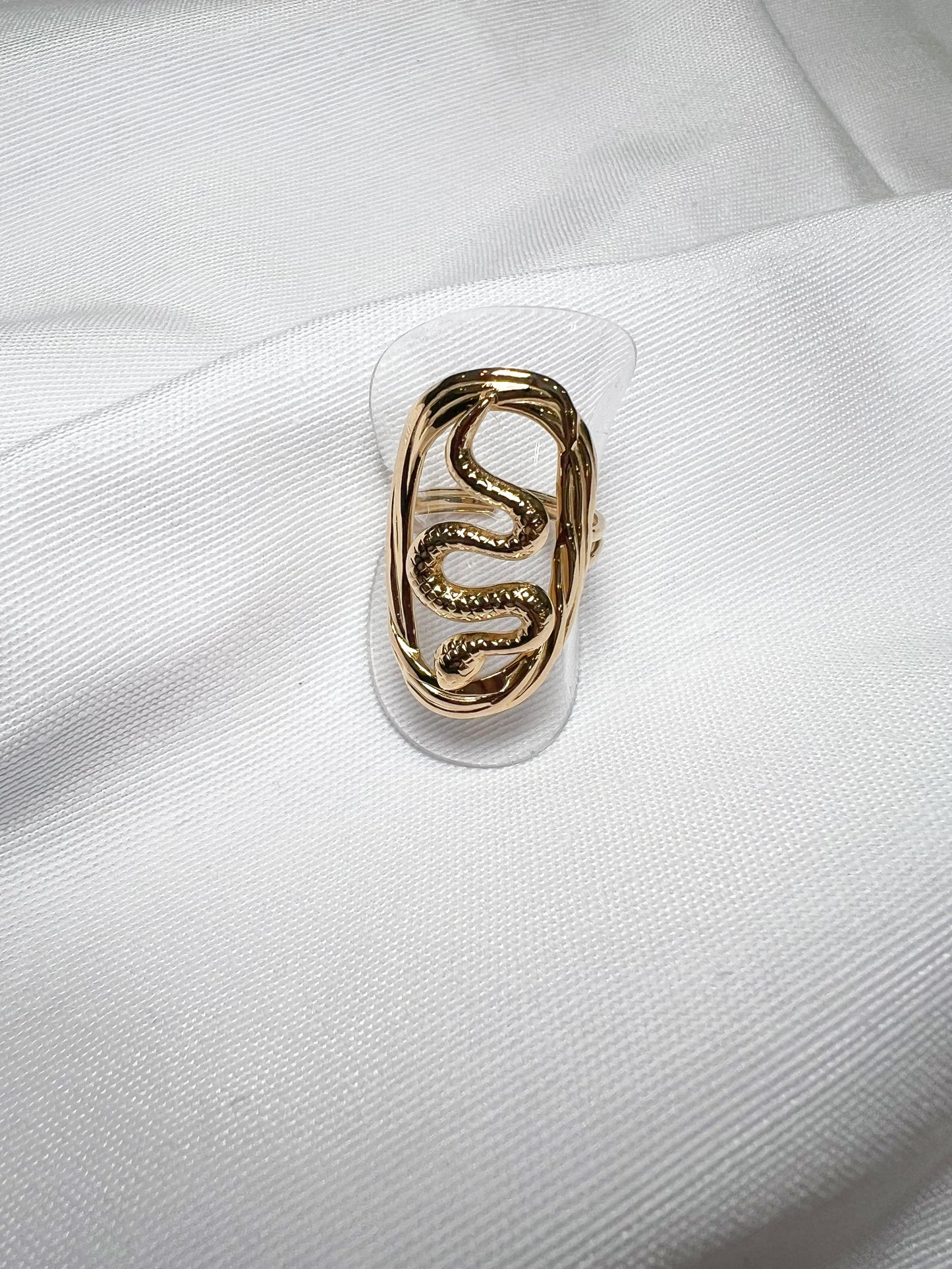 Anillo Serpiente Ajustable