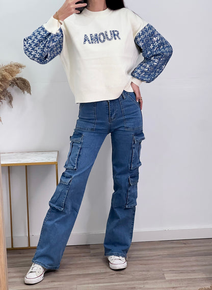 Jersey Amour Jean -Talla Unica- REF:84835OL