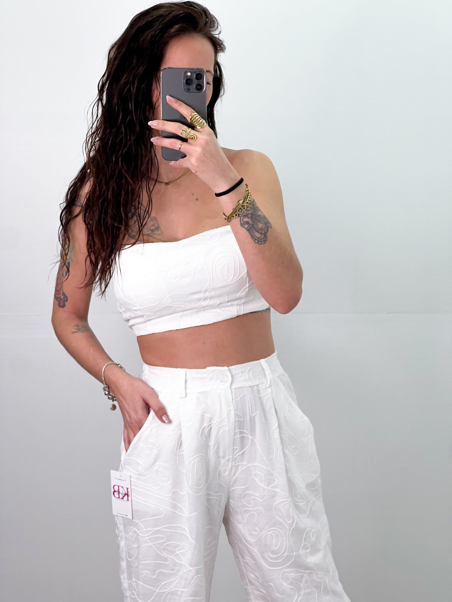Conjunto Tessa Blanco -Talla Unica - REF:40675CH
