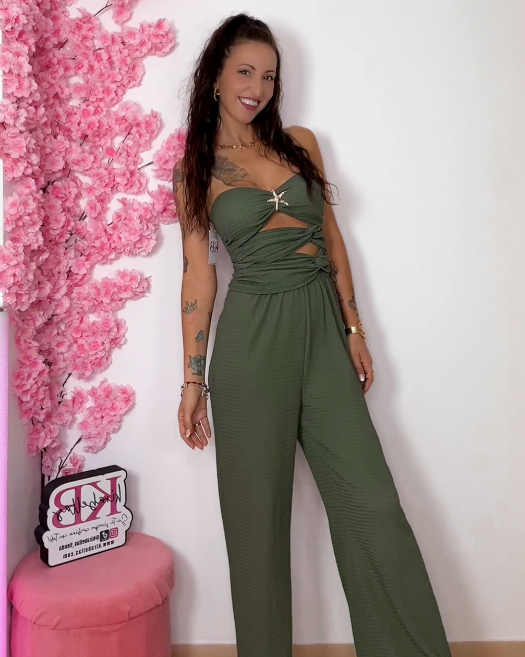 Conjunto Estrella Verde -Talla Unica- REF:10618E