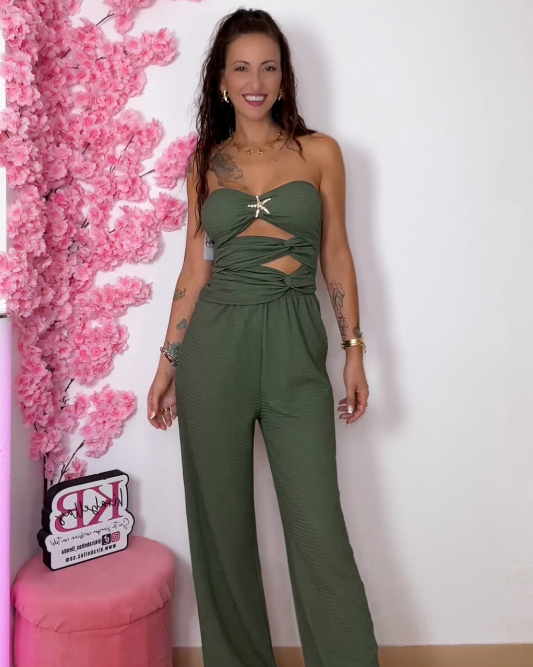 Conjunto Estrella Verde -Talla Unica- REF:10618E