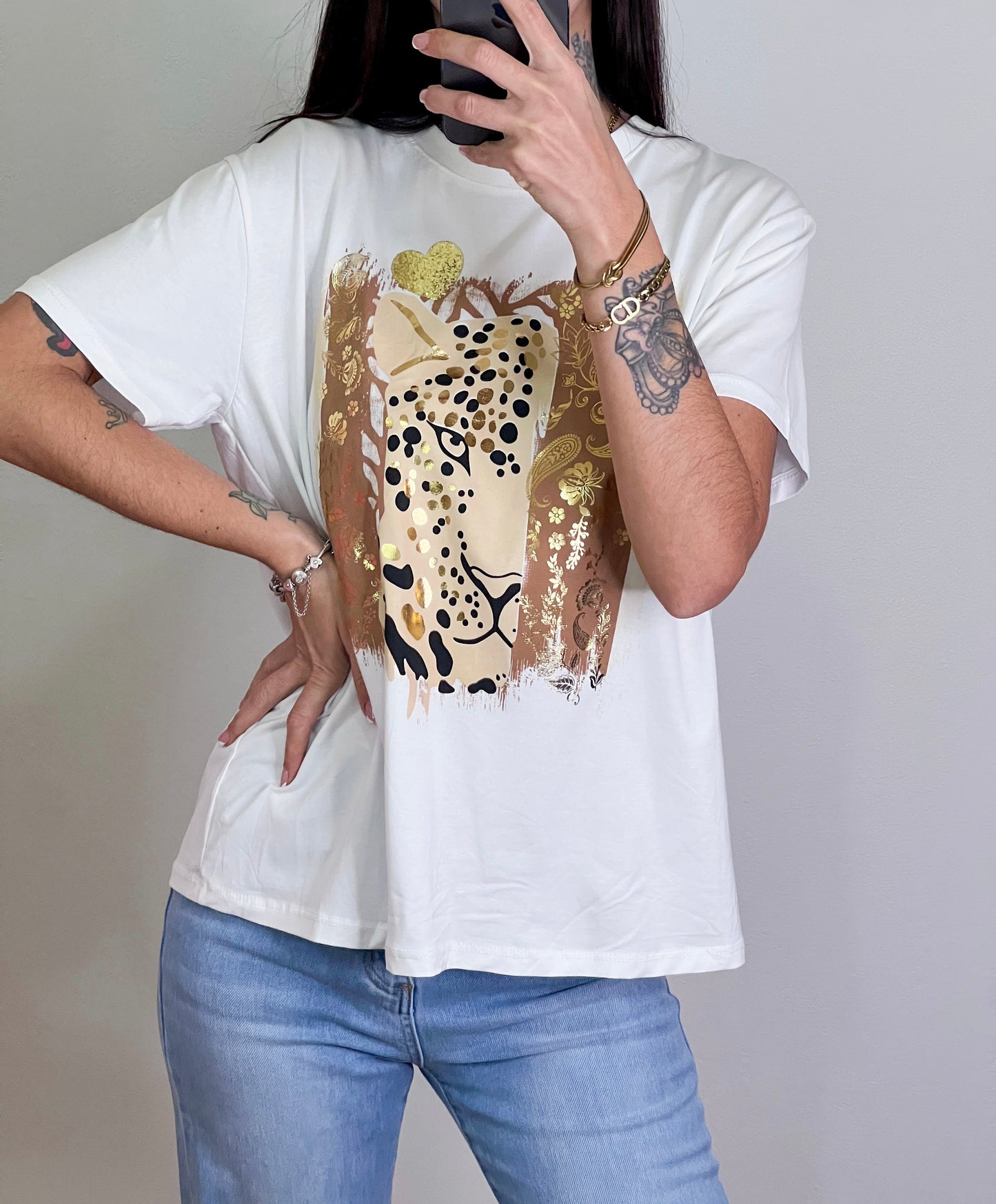 Camiseta Tigre -Talla Unica- REF:25225L