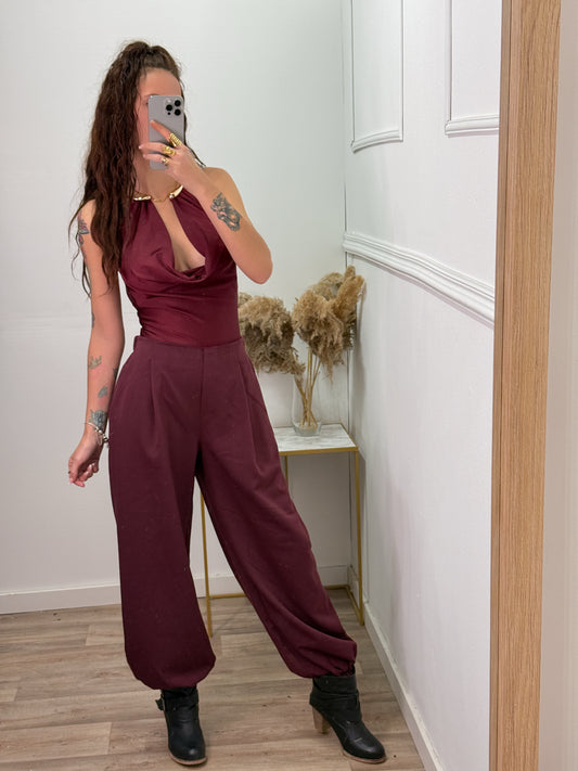 Pantalón Adara Burdeos -Talla Unica- REF:19588E