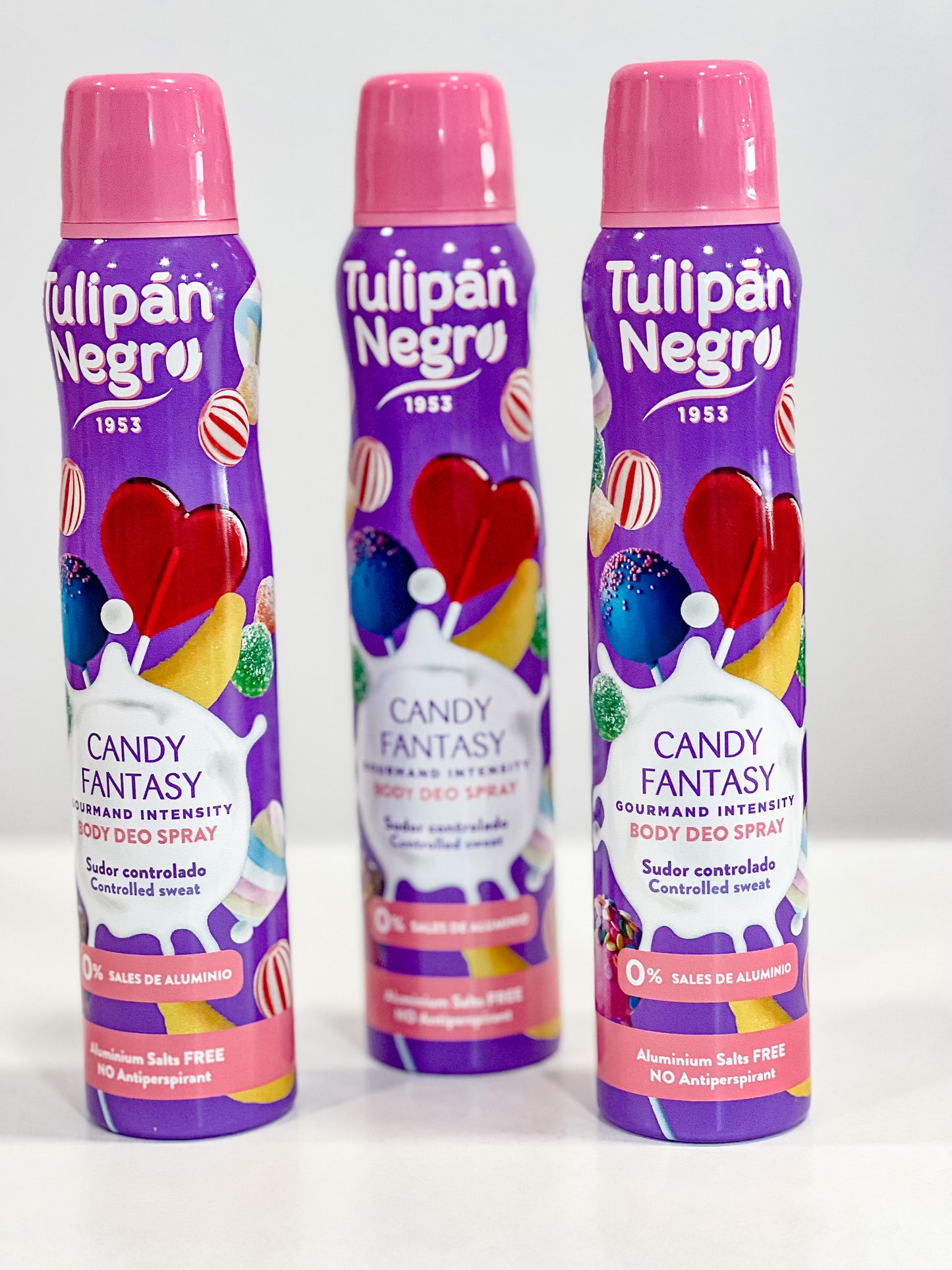 Desodorante Candy Fantasy -Tulipán Negro-