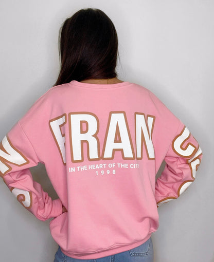 Sudadera San Francisco Rosa -Talla Unica- REF:50513A