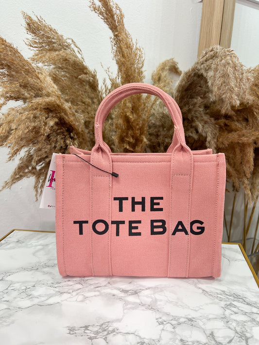 Bolso Tote Bag Pequeño Rosa