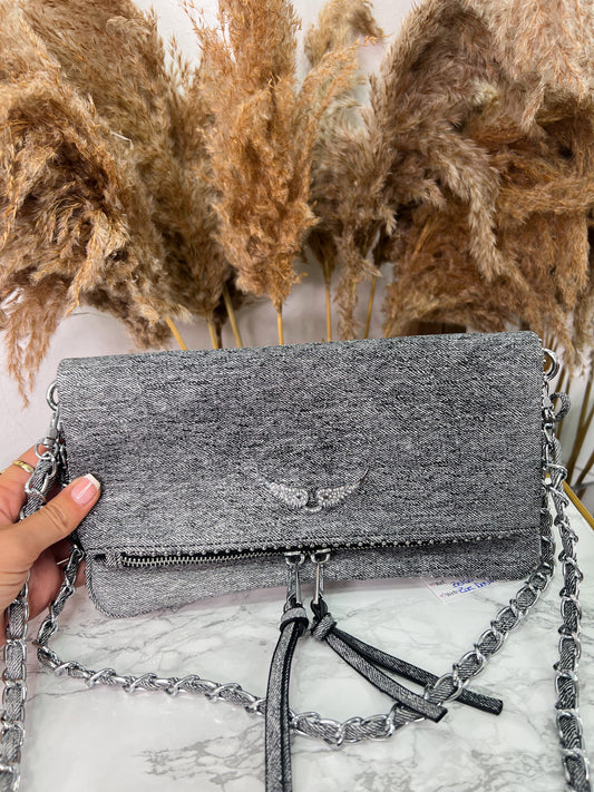 Bolso Zoe Denim Negro