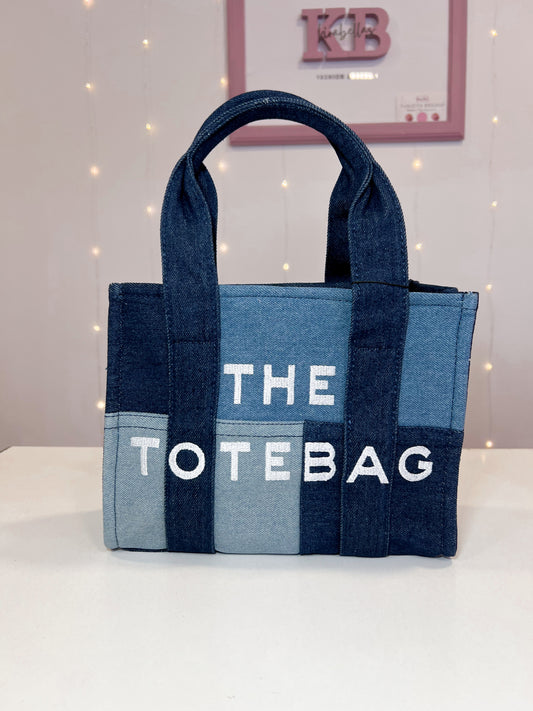 Bolso Tote Bag Denim Pequeño