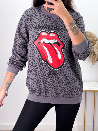 Sudadera Print Rolling Gris -Talla Unica- REF:90041CB