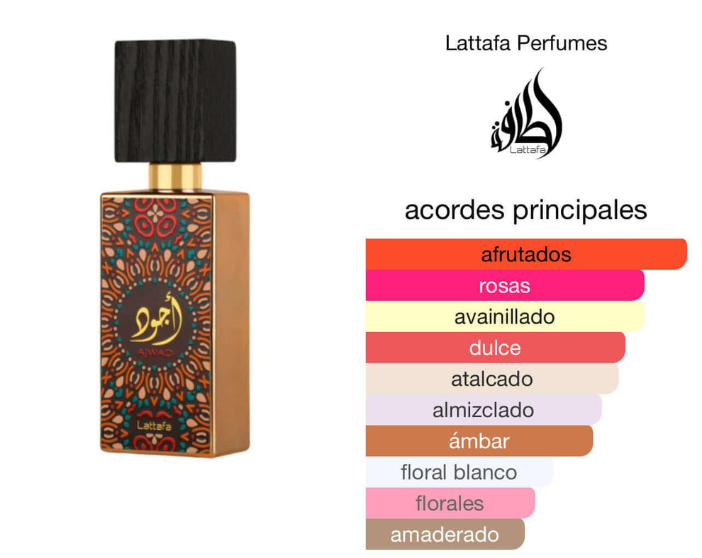 Perfume Ajwad Lattafa -Mujer-