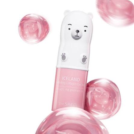 Stick Osito Rosa Contorno de ojos con Colageno-The Saem-